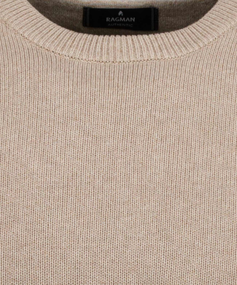 Strickpullover Rundhals