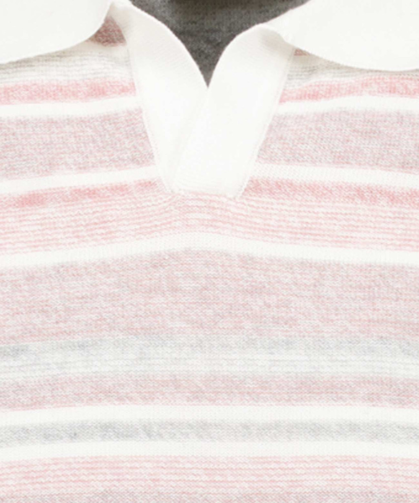 Polo resort collar striped