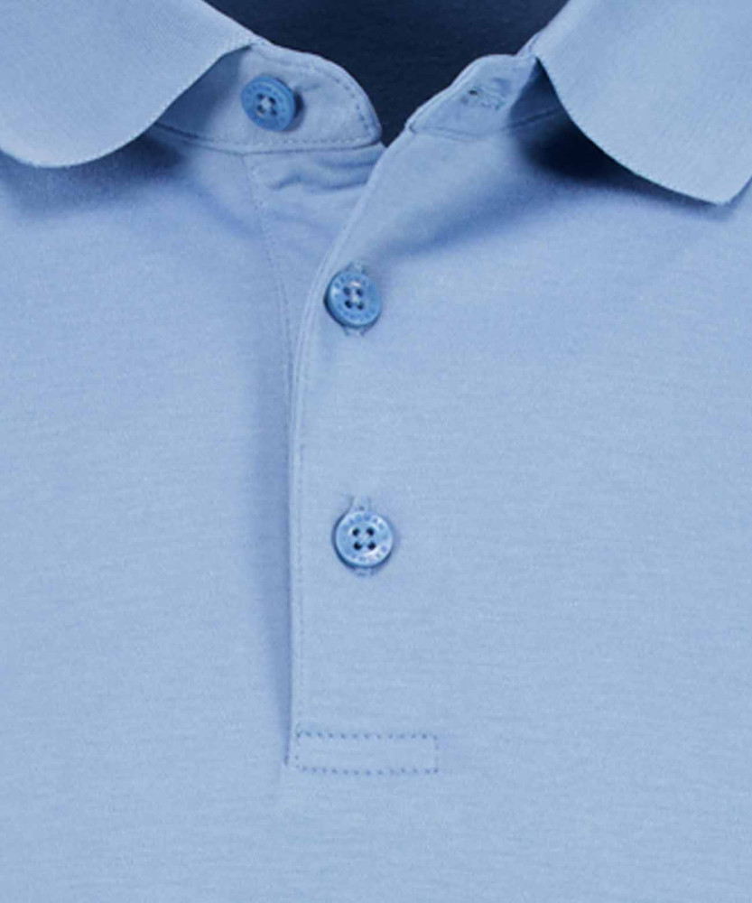 Pima-Polo with waist rib