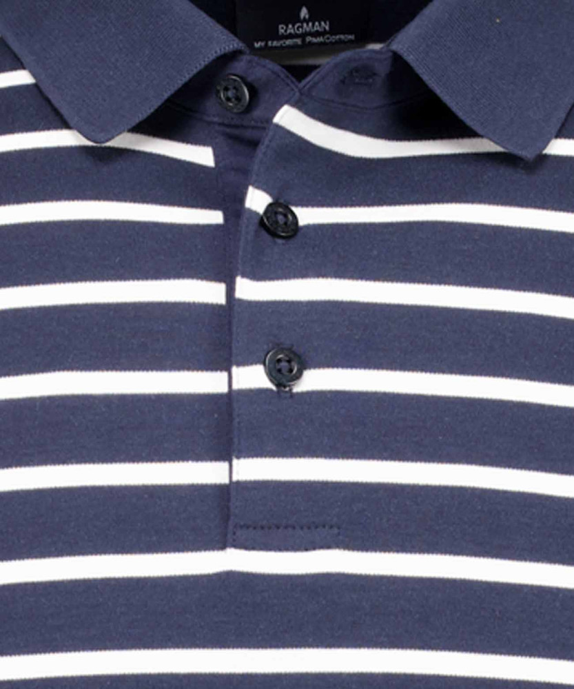 Pima Poloshirt mit Bund