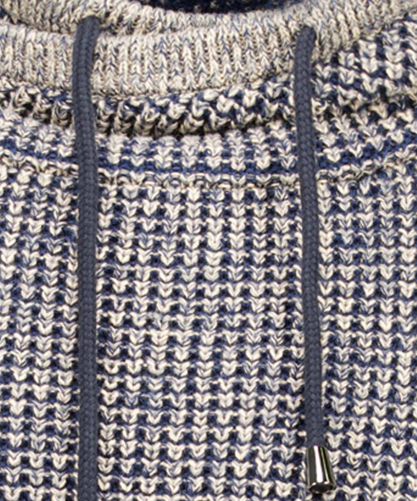 Strickpullover mit Maseltov-Kragen