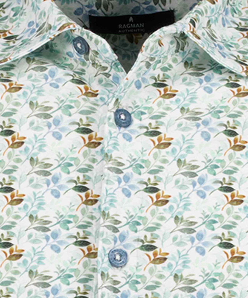 Hemd Alloverprint, Modern fit