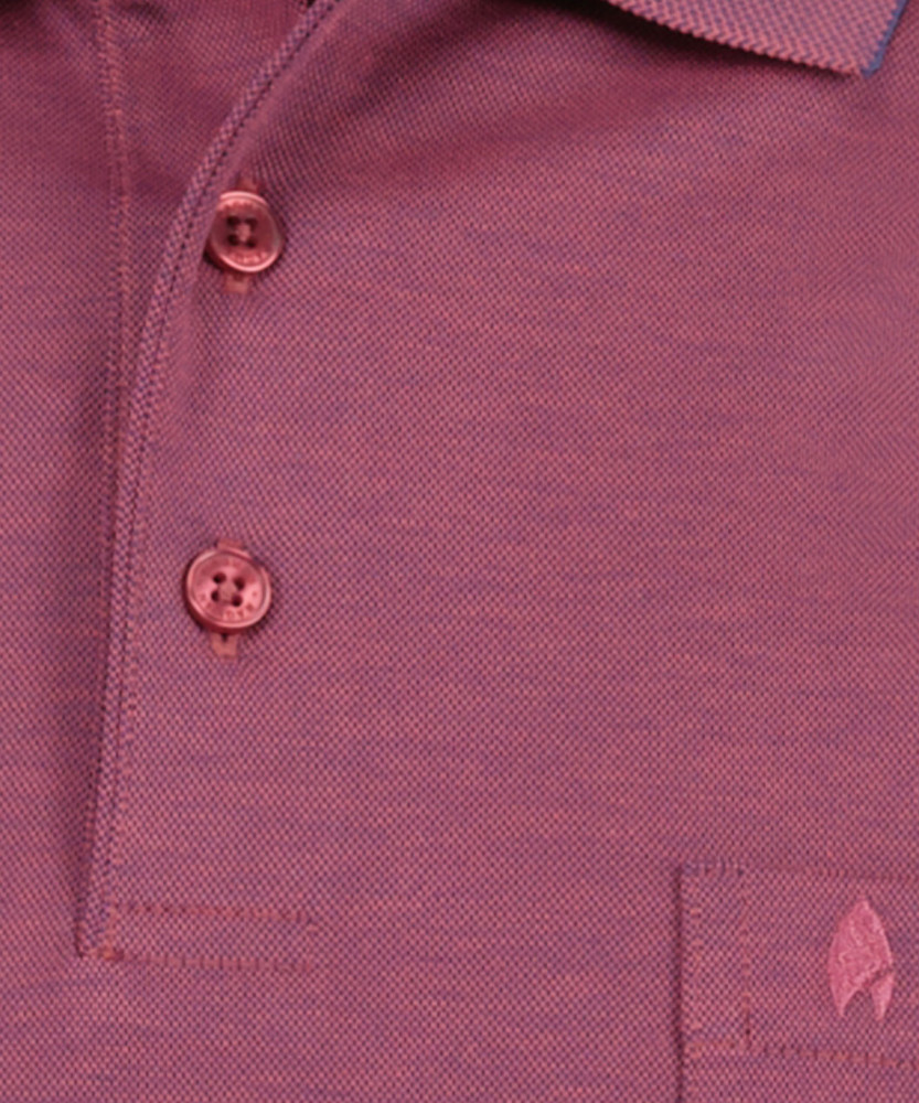 Softknit-Polo mit Brusttasche, kurzarm
