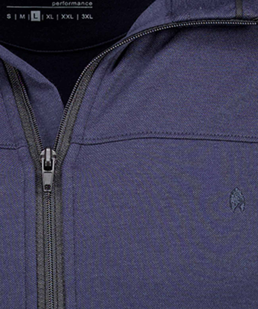Sweatjacke mit Stehkragen