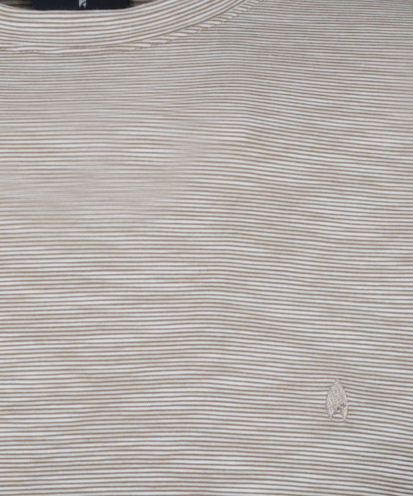 Softknit T-Shirt striped, round neck