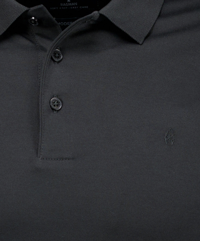 Softknitpolo langarm "Modern Fit"