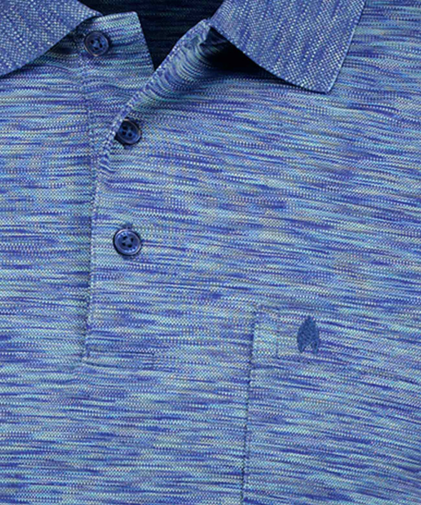 Softknit-Polo "space dye"