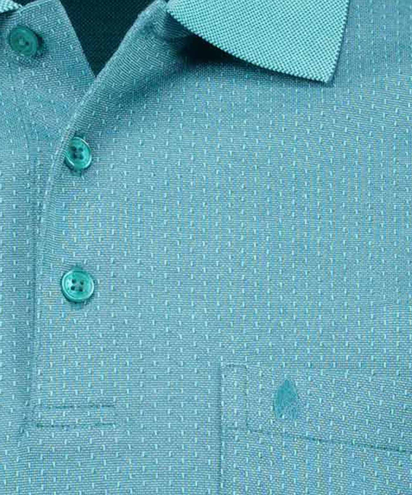 Softknit-Poloshirt Jacquard