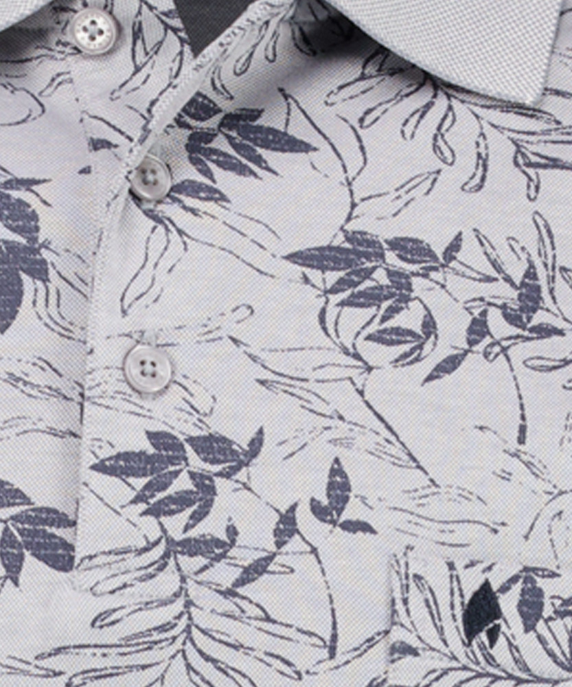 Softknit polo alloverprint