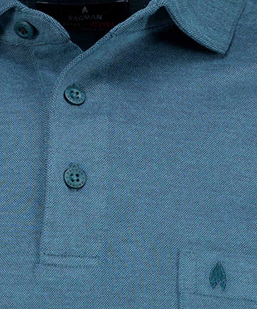Softknit-Polo Kent-Kragen, Velvet-Touch