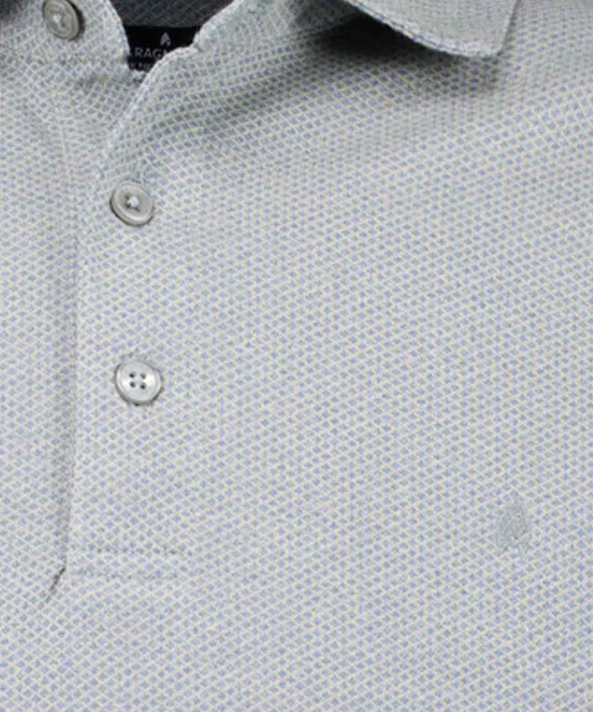 Softknit polo "fishnet"