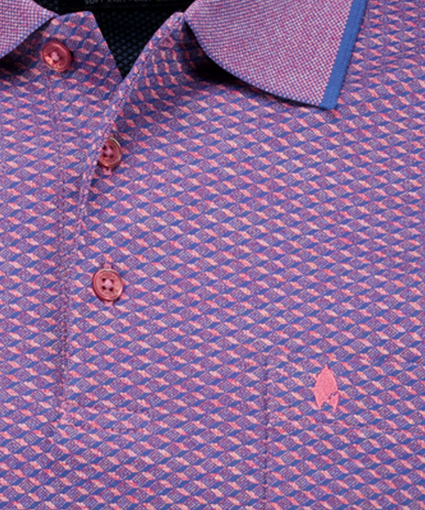 Softknit-Polo Jacquard