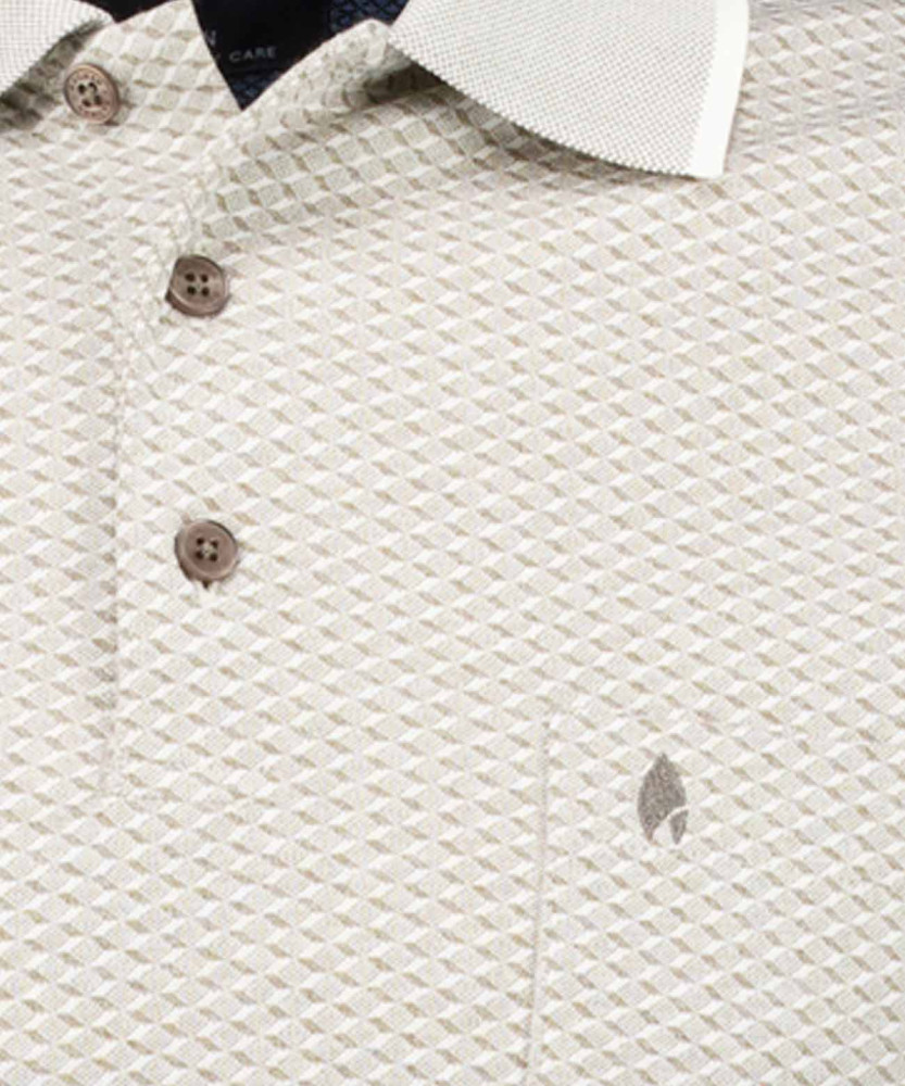 Softknit-Polo Jacquard