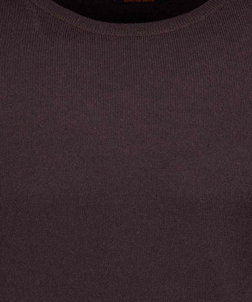 Merino-Strickpullover, Rundhals