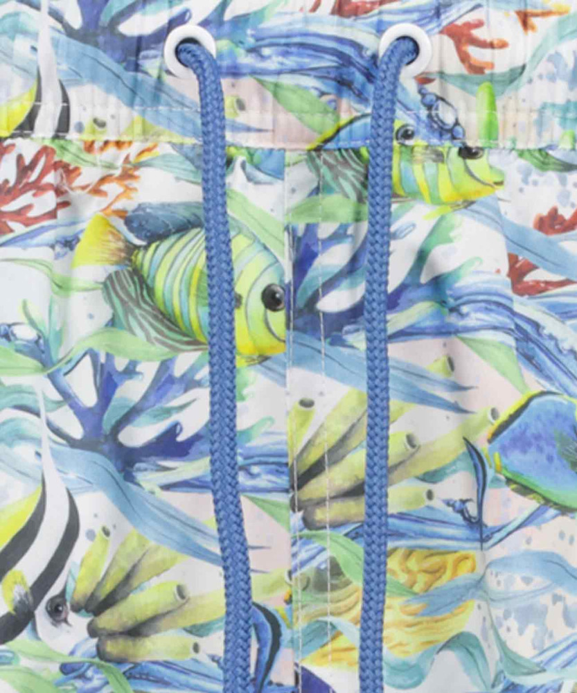 Badeshorts mit Alloverprint