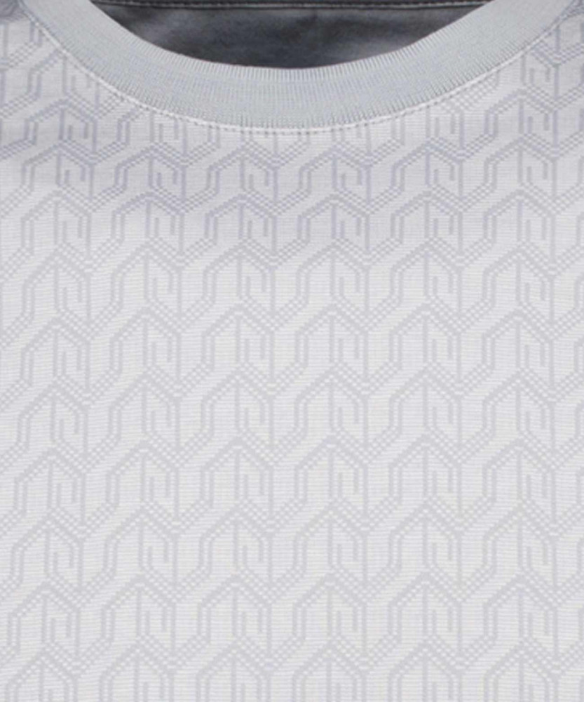 T-Shirt Jacquard, mercerisierte Baumwolle