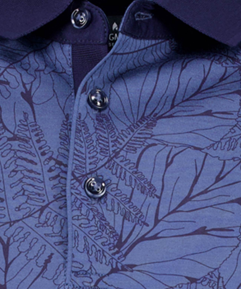 Polo Alloverprint, mercerisierte Baumwolle