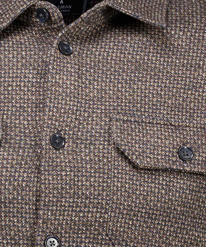 Overshirt with chest pockets