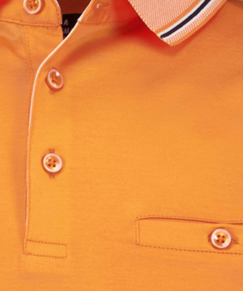 Polo solid, mercerized cotton