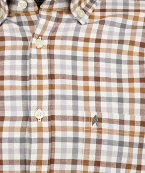 Karohemd Button-down-Kragen