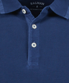 Poloshirt with structure