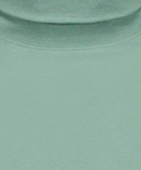 Basic Rollkragenshirt langarm