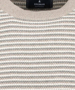 Strickpullover gestreift