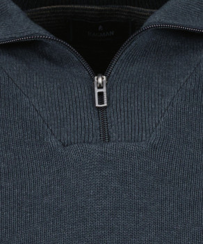 TALL: Strickpullover mit Troyer-Kragen