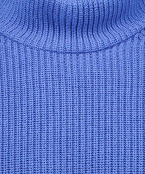LONG & TALL: Knitted sweater with stand up collar