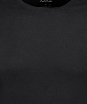 Langarm Shirt mit rundhals Bodyfit