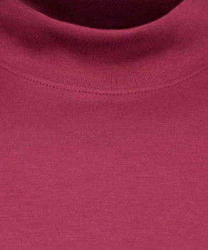 T-Shirt stand up collar with waistband