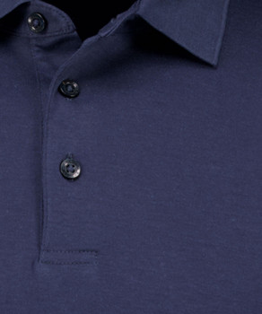 Pima-Polo with waist rib