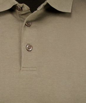 Pima-Polo with waist rib