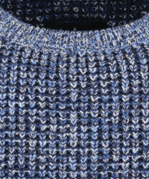 Knitted pullover tweed