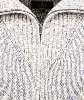 Strickjacke Tweed
