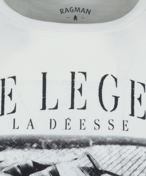 T-Shirt mit Frontprint