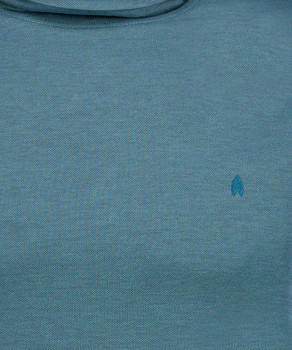 Sofknit shirt with roll neck