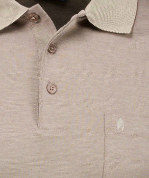 LONG & TALL Poloshirt Soft Knit longsleeve