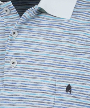 Softknit-Polo gestreift