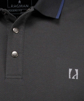 Polo-Sweater mit Bund