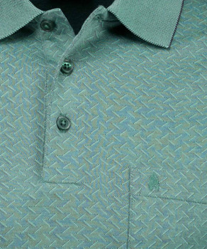 Poloshirt Jacquard