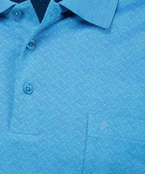 Poloshirt Jacquard