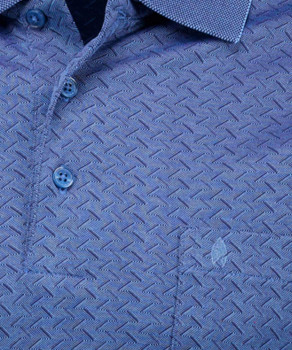 Poloshirt Jacquard