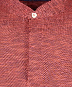 Softknitpolo Flammdesing, Stehkragen