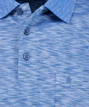 Softknit-Polo "space dye"
