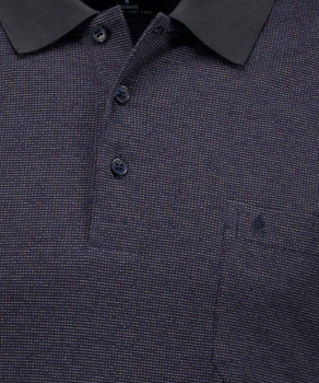 Softknit-Poloshirt, langarm