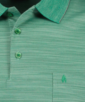 Softknit-Polo with flame optic