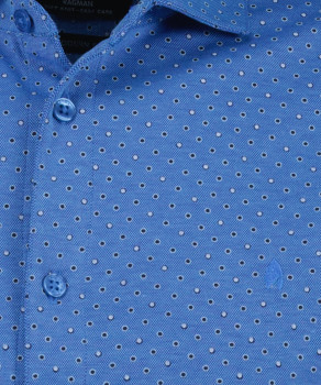Softknit-Hemd mit Print