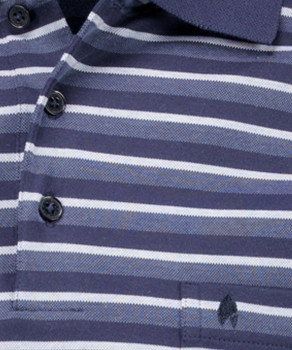 Softknit-Polo gestreift