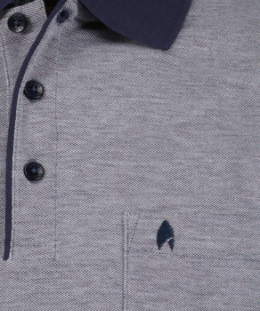 Polo solid with pocket
